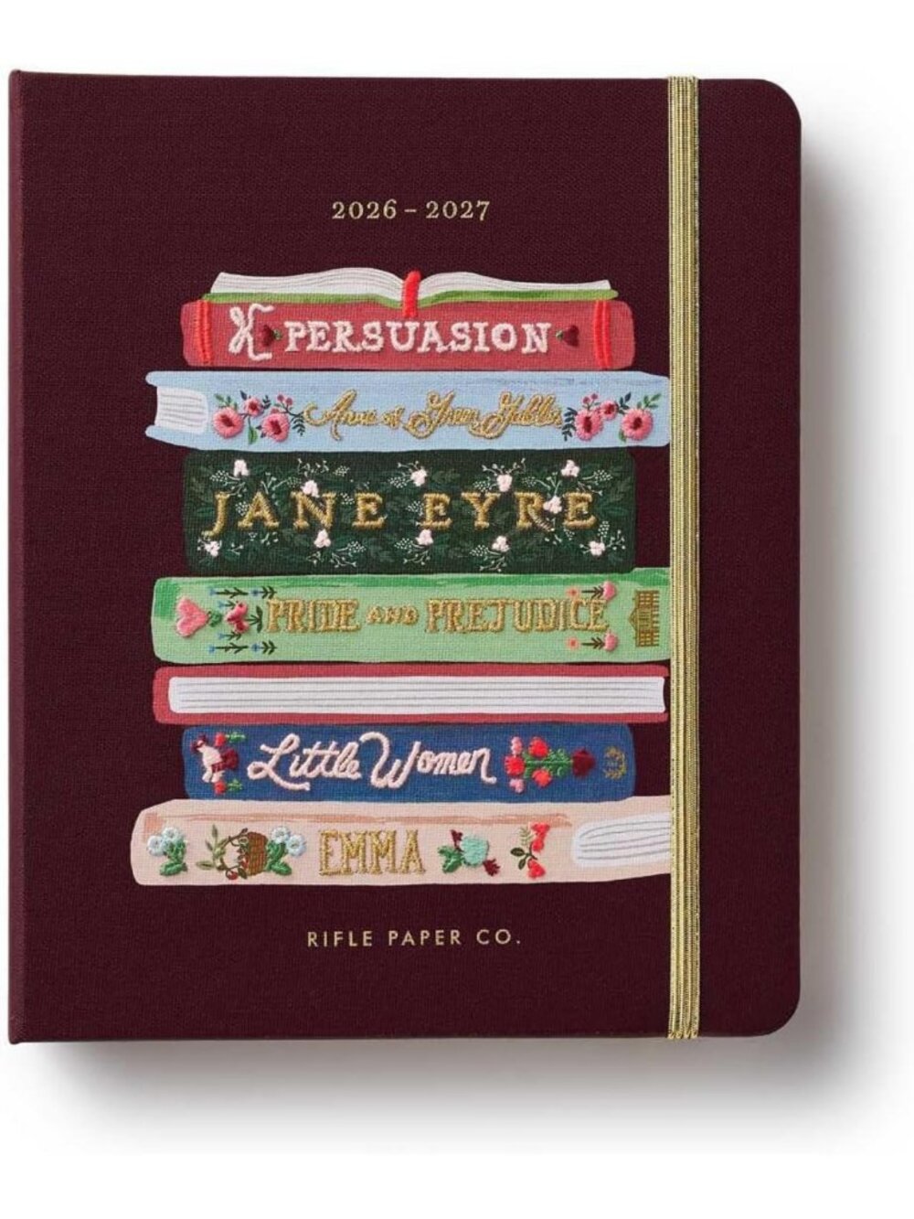 17-Month Academic Spiral Planner for Ladies Night Book Club - Stylish